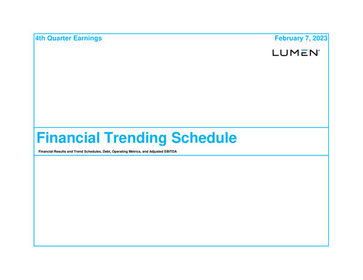 Vorschaubild Lumen Technologies Quartalsbericht 2022-q4