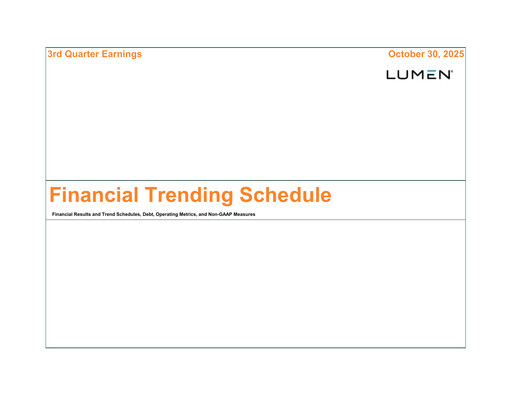 Vorschaubild Lumen Technologies Quartalsbericht 2025-q3