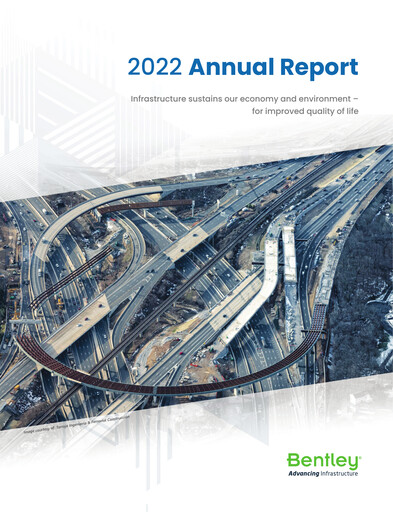 Miniature Bentley Systems
 Rapport annuel 2022