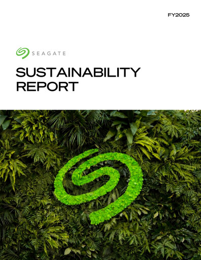 Thumbnail Seagate Technology ESG Report fy2025