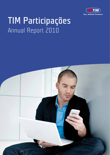 Miniature TIM S.A. Rapport annuel 2010