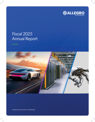 Miniature Allegro MicroSystems Rapport annuel 2025