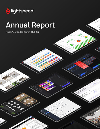 Thumbnail Lightspeed POS Annual Report fy2022