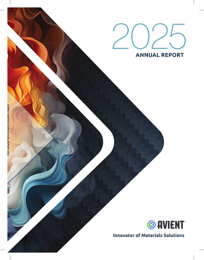 Thumbnail Avient Annual Report 2025