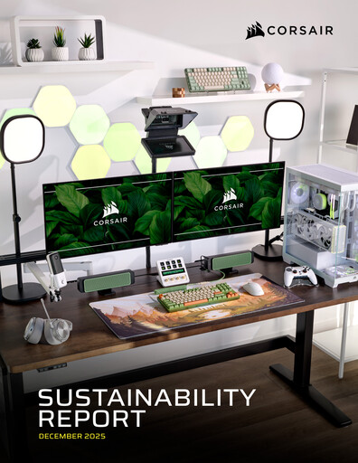 Thumbnail Corsair Gaming
 Sustainability Report 2025