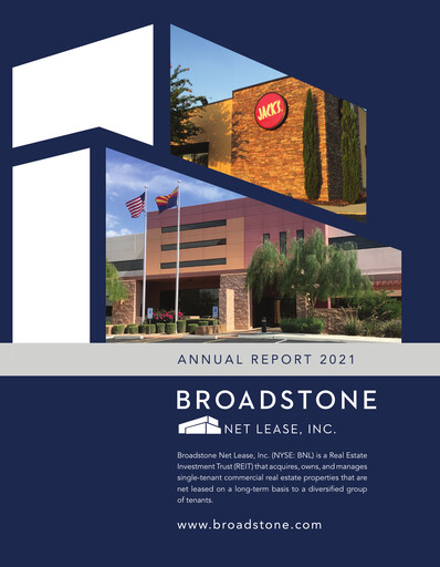 Vorschaubild Broadstone Net Lease Jahresbericht 2021