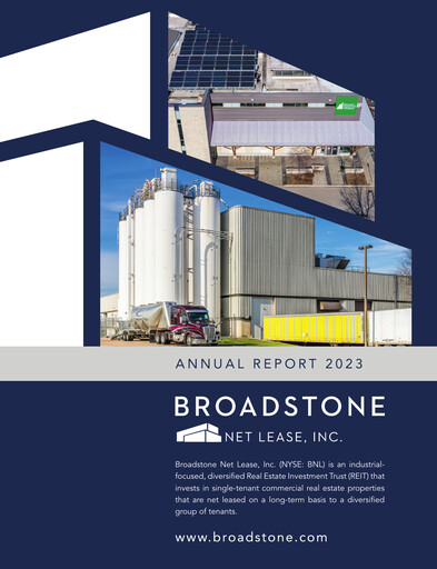 Vorschaubild Broadstone Net Lease Jahresbericht 2023