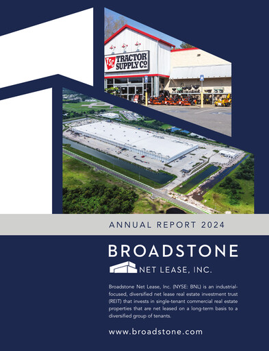 Vorschaubild Broadstone Net Lease Jahresbericht 2024