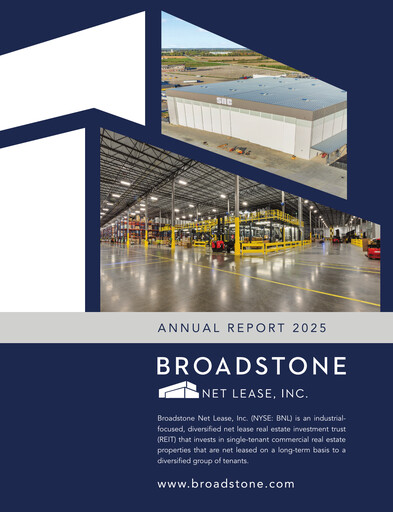 Vorschaubild Broadstone Net Lease Jahresbericht 2025