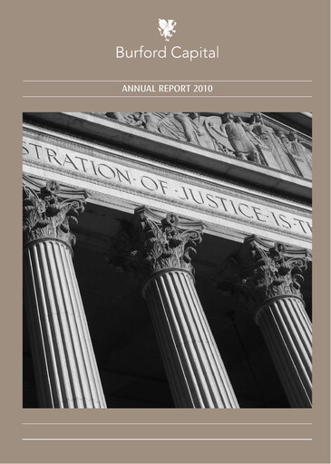 Thumbnail Burford Capital Annual Report 2010