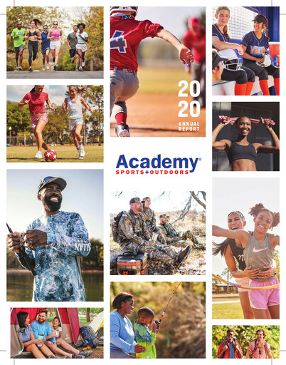 Miniature Academy Sports + Outdoors
 Rapport annuel 2020