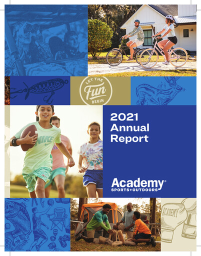 Miniature Academy Sports + Outdoors
 Rapport annuel 2021