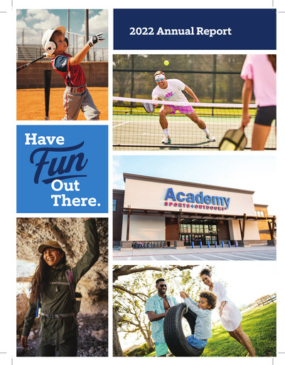 Miniature Academy Sports + Outdoors
 Rapport annuel 2022
