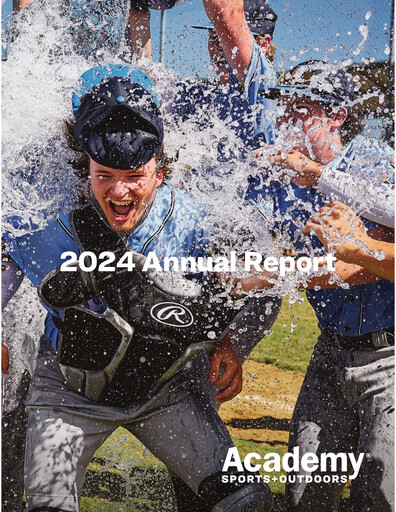 Miniature Academy Sports + Outdoors
 Rapport annuel 2024