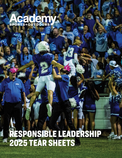 Miniature Academy Sports + Outdoors
 Rapport ESG 2025