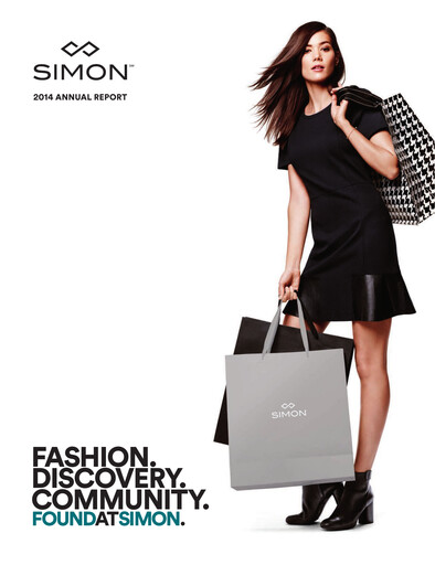 Thumbnail Simon Property Group Annual Report 2014