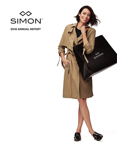 Thumbnail Simon Property Group Annual Report 2016