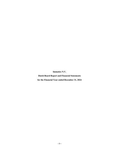 Thumbnail Immatics Annual Report 2024