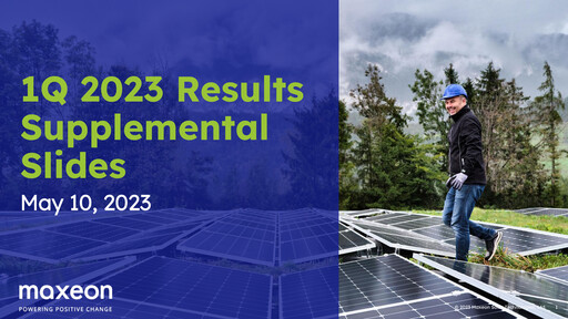 Thumbnail Maxeon Solar Technologies Quarterly Report 2023-q1