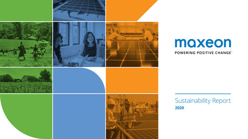 Thumbnail Maxeon Solar Technologies Sustainability Report 2020