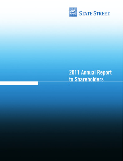 Thumbnail State Street Corporation
 Annual Report 2011