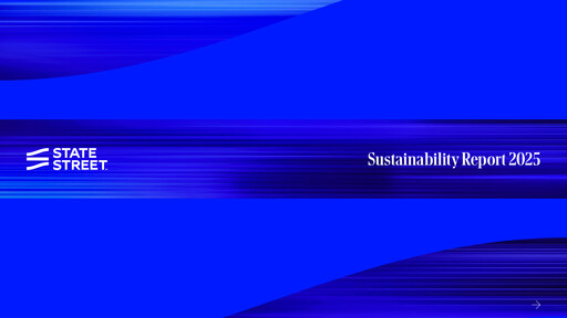 Vorschaubild State Street Corporation
 Nachhaltigkeitsbericht 2025