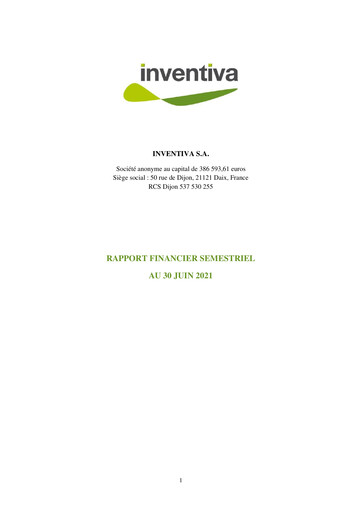 Thumbnail Inventiva Pharma Half-year Report 2021-h1