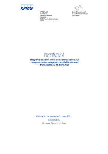 Thumbnail Inventiva Pharma Quarterly Report 2021-q1