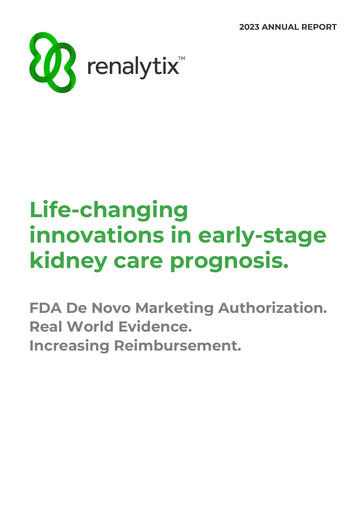 Thumbnail Renalytix Annual Report 2023