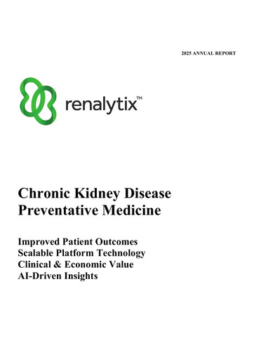 Vorschaubild Renalytix Jahresbericht 2025