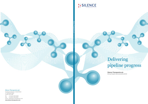 Thumbnail Silence Therapeutics Annual Report 2010