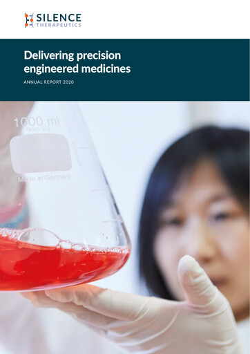 Thumbnail Silence Therapeutics Annual Report 2020