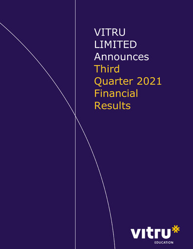 Miniature Vitru Rapport trimestriel 2021-q3