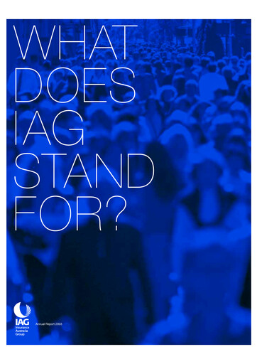 Thumbnail Insurance Australia Group
 Annual Report 2003