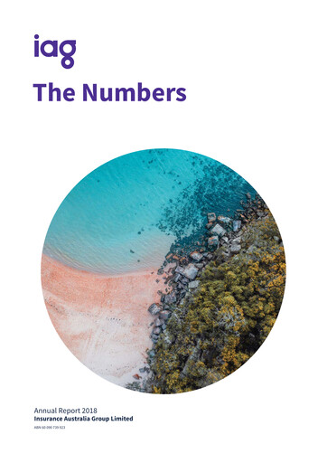 Thumbnail Insurance Australia Group
 Annual Report 2018