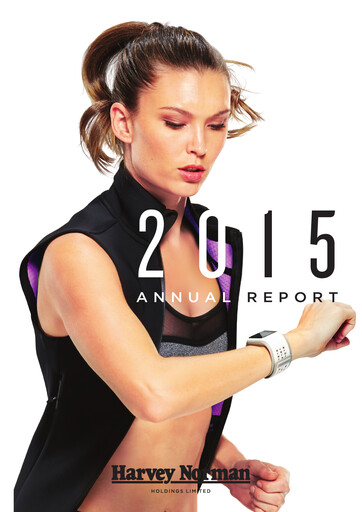 Thumbnail Harvey Norman Annual Report 2015