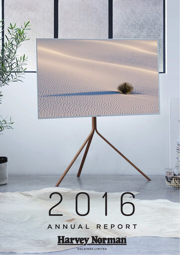 Thumbnail Harvey Norman Annual Report 2016