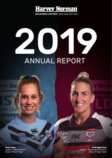 Thumbnail Harvey Norman Annual Report 2019