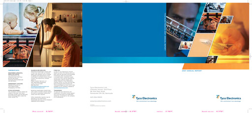Thumbnail TE Connectivity
 Annual Report 2007