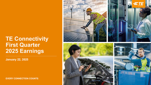 Thumbnail TE Connectivity
 Quarterly Report 2025-q1