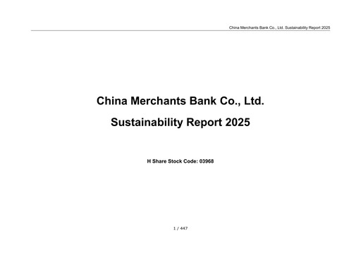 Thumbnail CM Bank Sustainability Report 2025