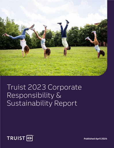 Thumbnail Truist Financial Corporation Sustainability Report 2023