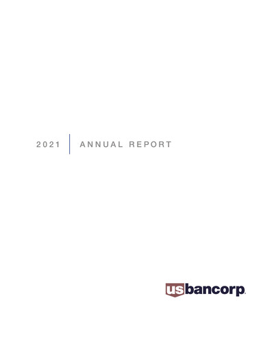Thumbnail U.S. Bancorp Annual Report 2021