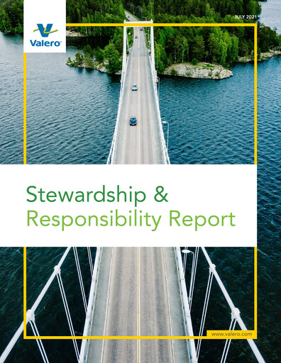Vorschaubild Valero Energy ESG-Bericht 2020