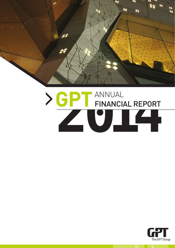 Thumbnail GPT Group
 Financial Report 2014