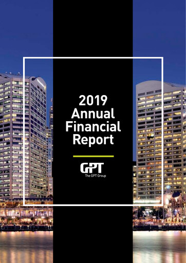 Thumbnail GPT Group
 Financial Report 2019