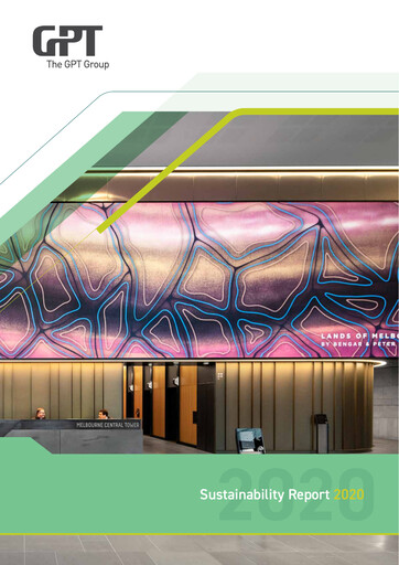 Thumbnail GPT Group
 Sustainability Report 2020