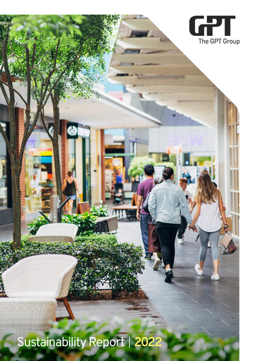 Thumbnail GPT Group
 Sustainability Report 2022