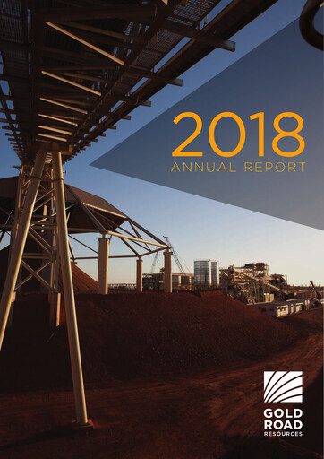 Thumbnail Gold Road Resources Annual Report 2018
