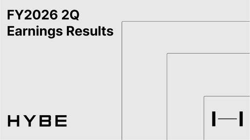 Miniature HYBE Rapport trimestriel 2026-q2